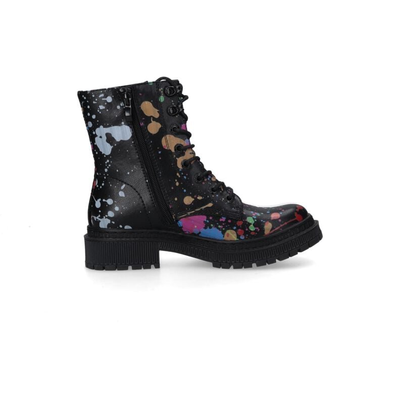 Rock Revival "Lace-Up Boots" Boot Black-red By Dockers By Gerli