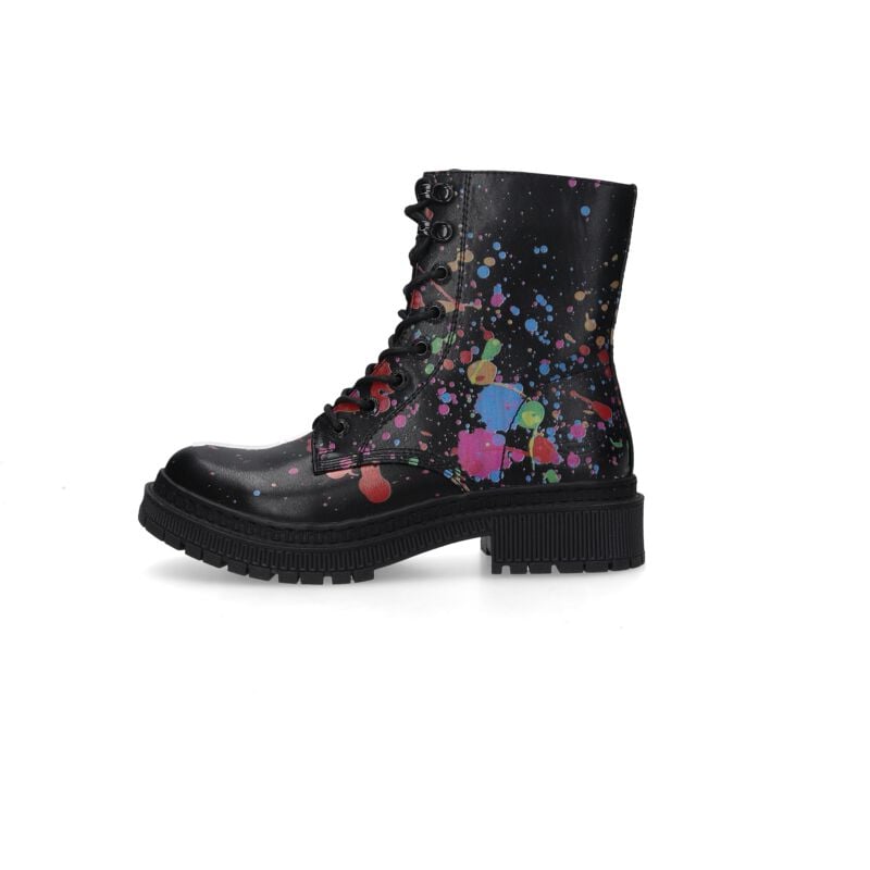 Rock Revival "Lace-Up Boots" Boot Black-red By Dockers By Gerli