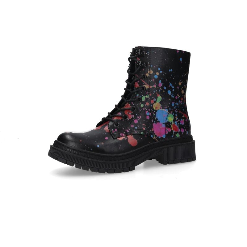 rock revival "Lace-Up Boots" Boot black-red by Dockers by Gerli