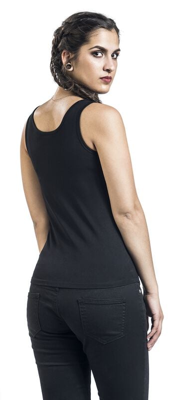 Rock Revival "Ladies 2-Pack Basic Stretch Top" Top Black By Urban Classics