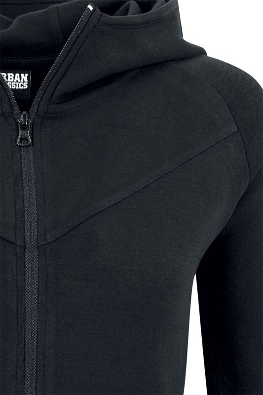 Rock Revival "Ladies Athletic Interlock Zip Hoodie" Hoodie Jacket Black By Urban Classics