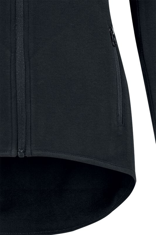 Rock Revival "Ladies Athletic Interlock Zip Hoodie" Hoodie Jacket Black By Urban Classics