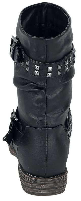Rock Revival "Ladies Biker Boot" Boot Black By Brandit
