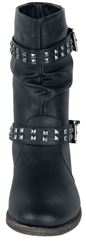 Rock Revival "Ladies Biker Boot" Boot Black By Brandit