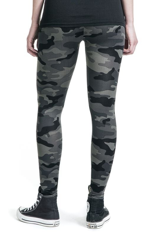 Rock Revival "Ladies Camo Leggings" Leggings Dark Camo By Urban Classics