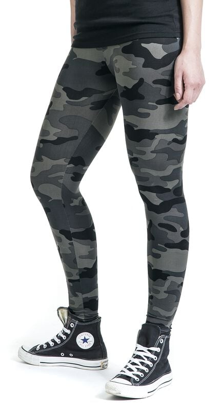 rock revival "Ladies Camo Leggings" Leggings dark camo by Urban Classics