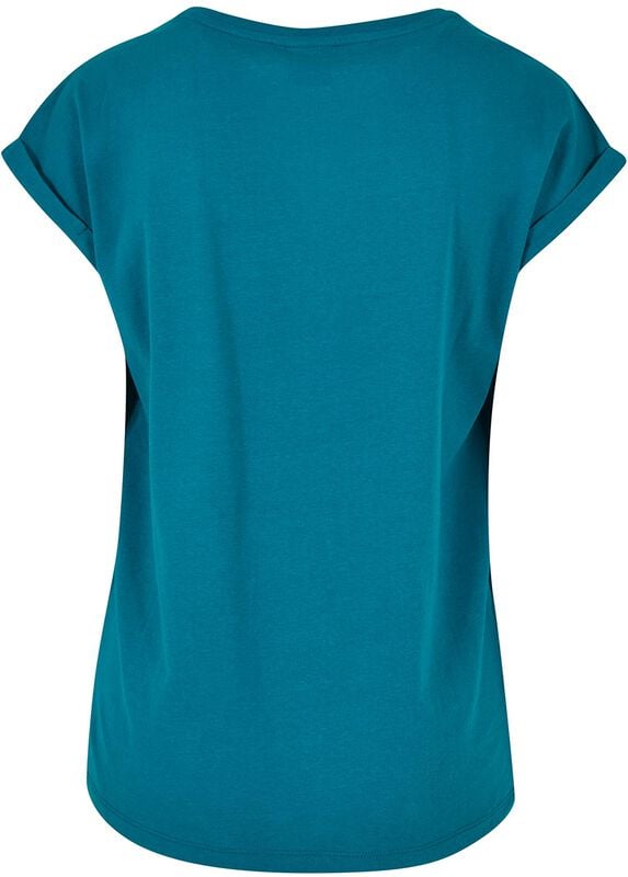 Rock Revival "Ladies Extended Shoulder Tee" T-Shirt Green By Urban Classics