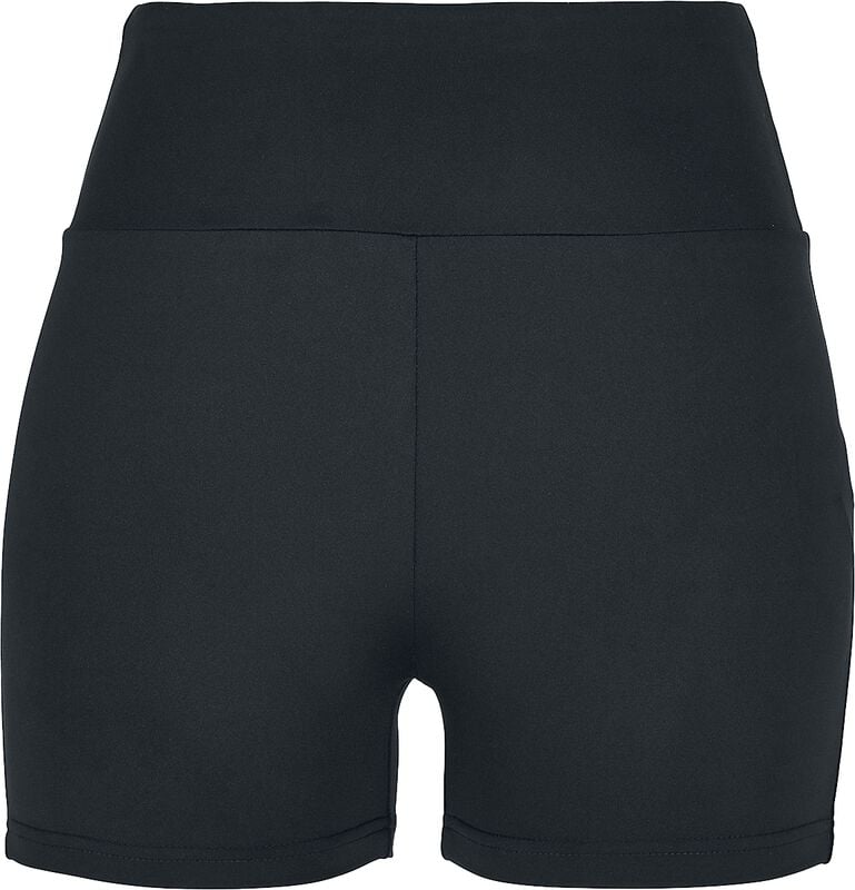 Rock Revival "Ladies High Waist Short Cycle Hot Pants" Hot Pants Black By Urban Classics