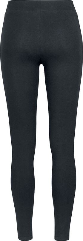 Rock Revival "Ladies Lace Inset Leggings" Leggings Black By Urban Classics
