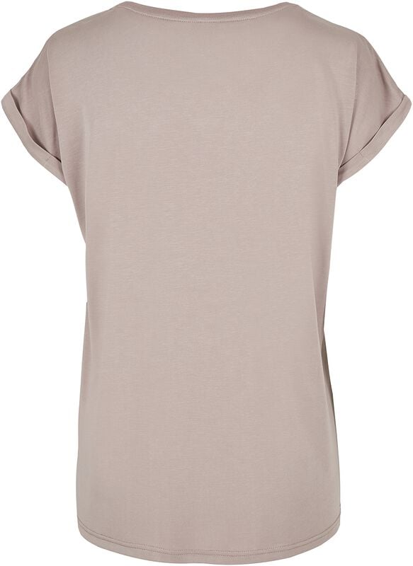 Rock Revival "Ladies Modal Extended Shoulder Tee" T-Shirt Dusky Pink By Urban Classics