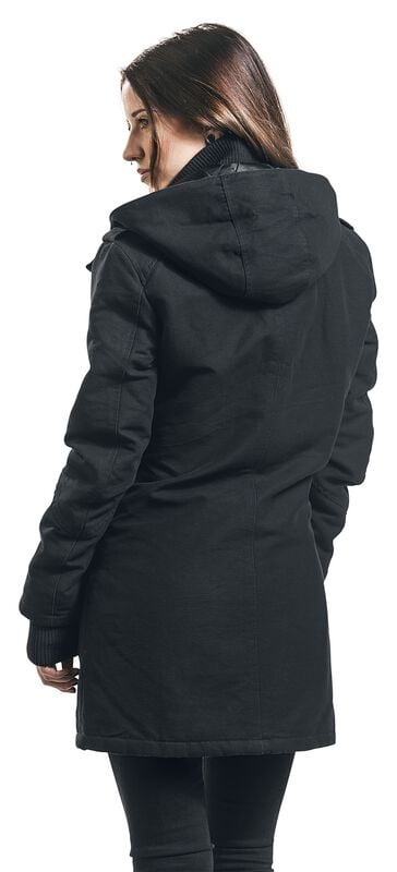 Rock Revival "Ladies Parka" Winter Jacket Black By RED By EMP