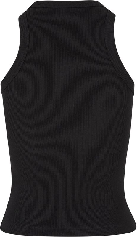 Rock Revival "Ladies Racer Back Rib Top" Top Black By Urban Classics
