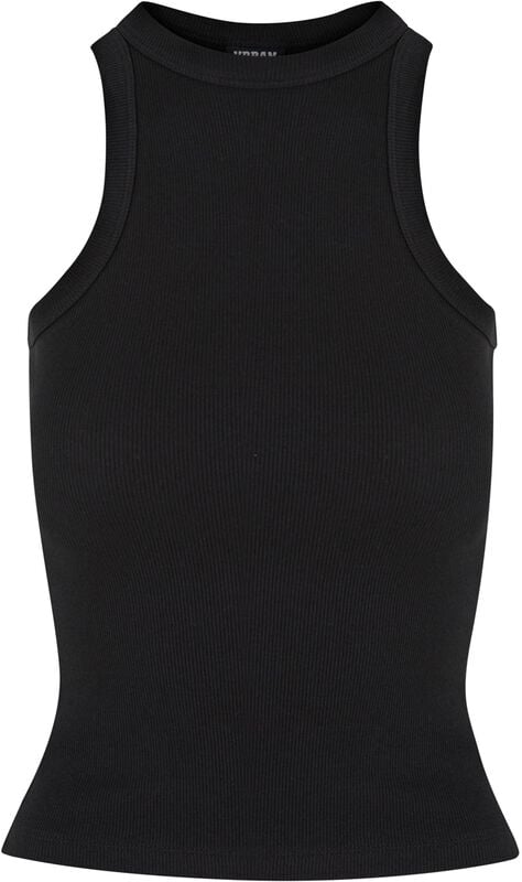 rock revival "Ladies Racer Back Rib Top" Top black by Urban Classics