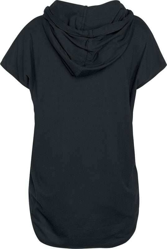 Rock Revival "Ladies Sleeveless Jersey Hoody" T-Shirt Black By Urban Classics