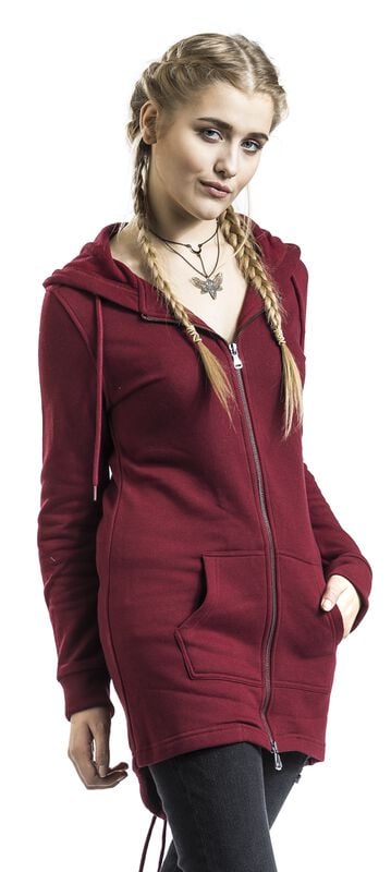 rock revival "Ladies Sweat Parka" Hoodie Jacket burgundy by Urban Classics
