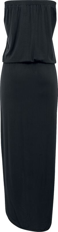 Rock Revival "Ladies Viscose Bandeau Dress" Maxi Dress Black By Urban Classics