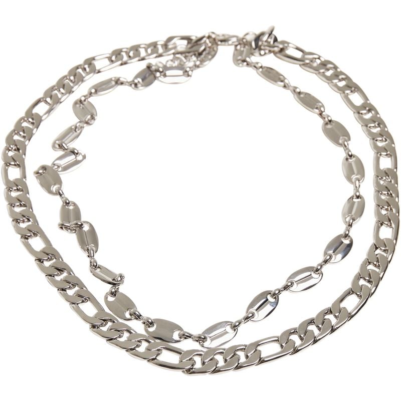 rock revival "Layering Basic Necklace" Necklace silver-coloured by Urban Classics