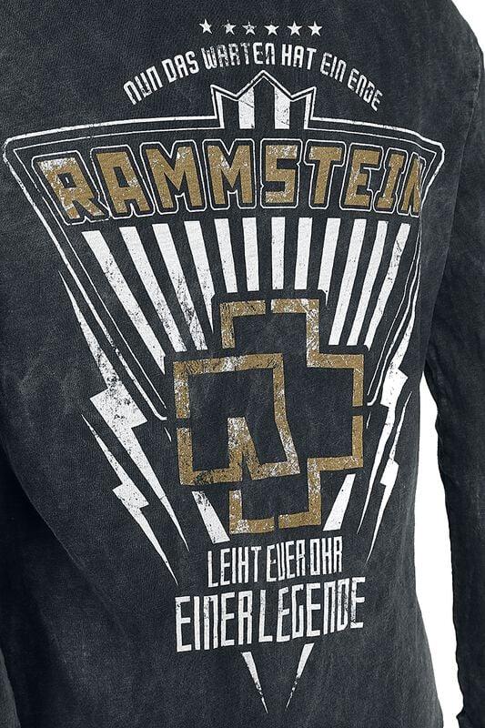 Rock Revival "Legende" Long-sleeve Shirt Dark Grey By Rammstein