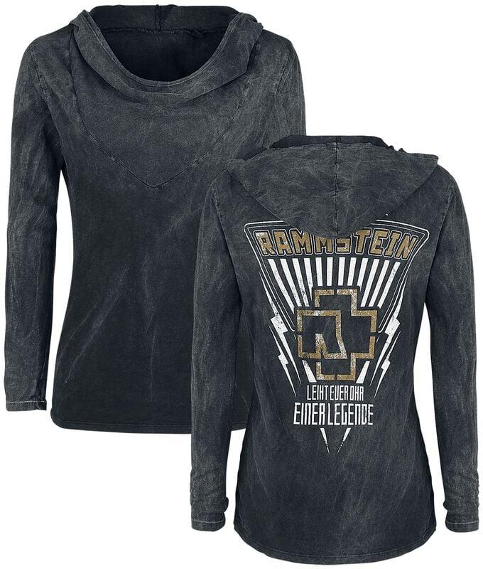 rock revival "Legende" Long-sleeve Shirt dark grey by Rammstein