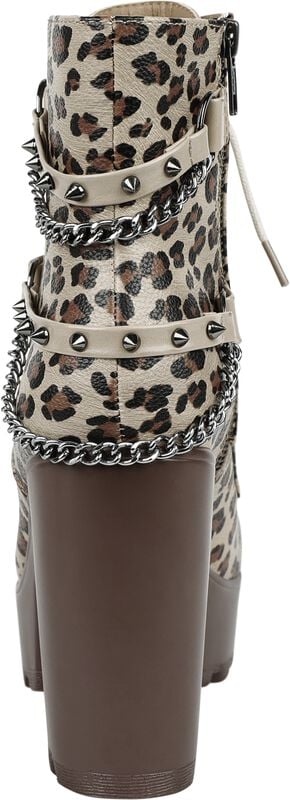 Rock Revival "Leopard Print High Heel Boots" High Heel Leopard By Rock Rebel By EMP