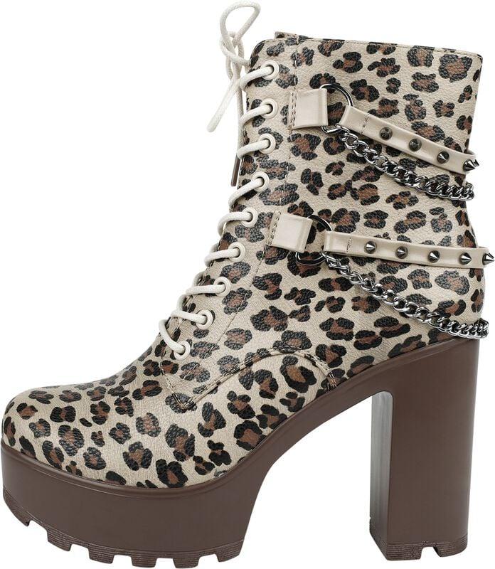 Rock Revival "Leopard Print High Heel Boots" High Heel Leopard By Rock Rebel By EMP