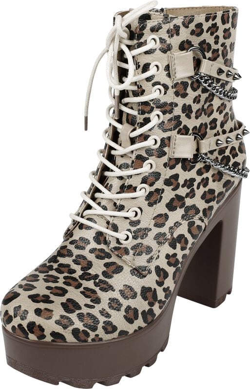 rock revival "Leopard Print High Heel Boots" High Heel leopard by Rock Rebel by EMP