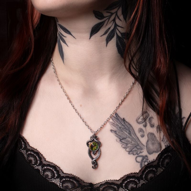 Rock Revival "Light In The Dark" Necklace Silver-coloured By Alchemy Gothic