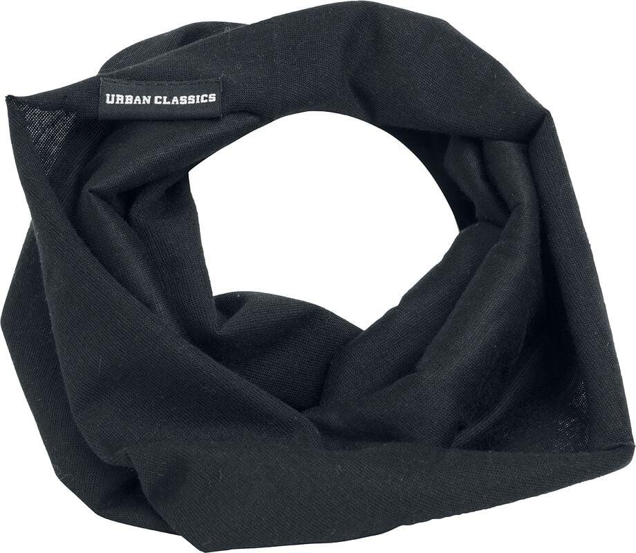 rock revival "Light Tube Scarf" Loop Scarf black by Urban Classics
