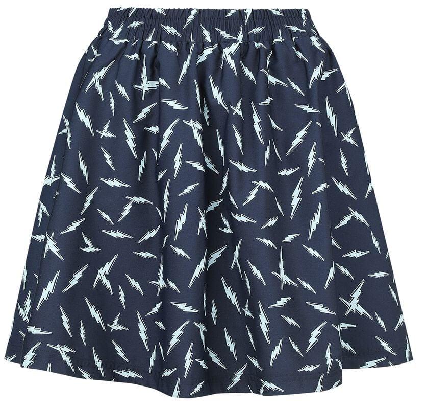 rock revival "Lightning Skirt" Mini Skirt blue by EMP Stage Collection