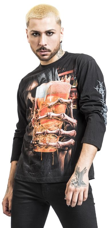 Rock Revival "Live Loud" Long-sleeve Shirt Black By Spiral