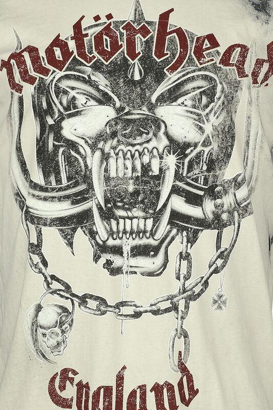 Rock Revival "Logo England" T-Shirt Grey By Motörhead
