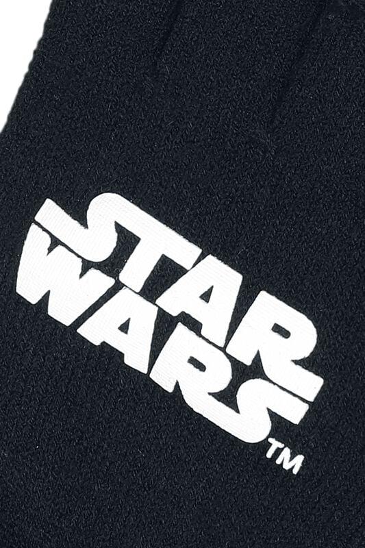 Rock Revival "Logo" Fingerless Gloves Black By Star Wars
