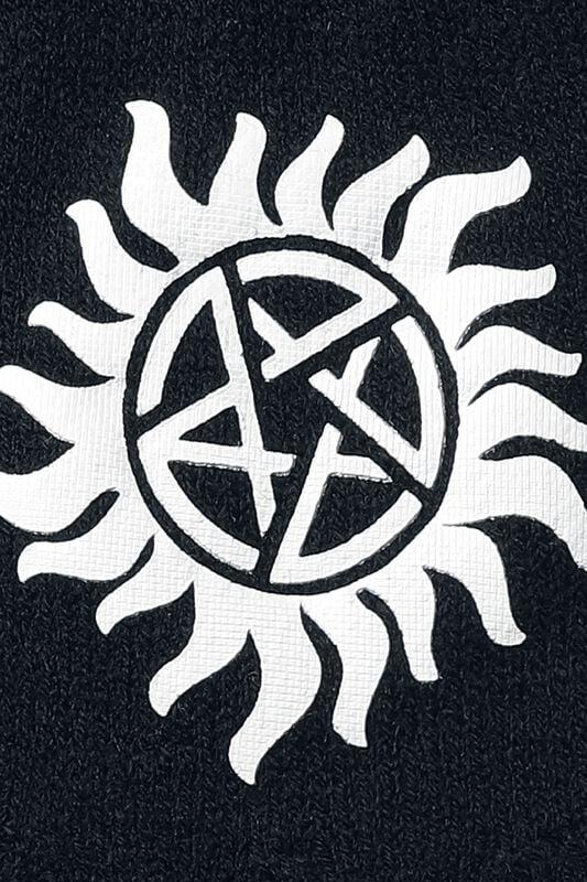 Rock Revival "Logo - Fingerless Gloves" Fingerless Gloves Black By Supernatural