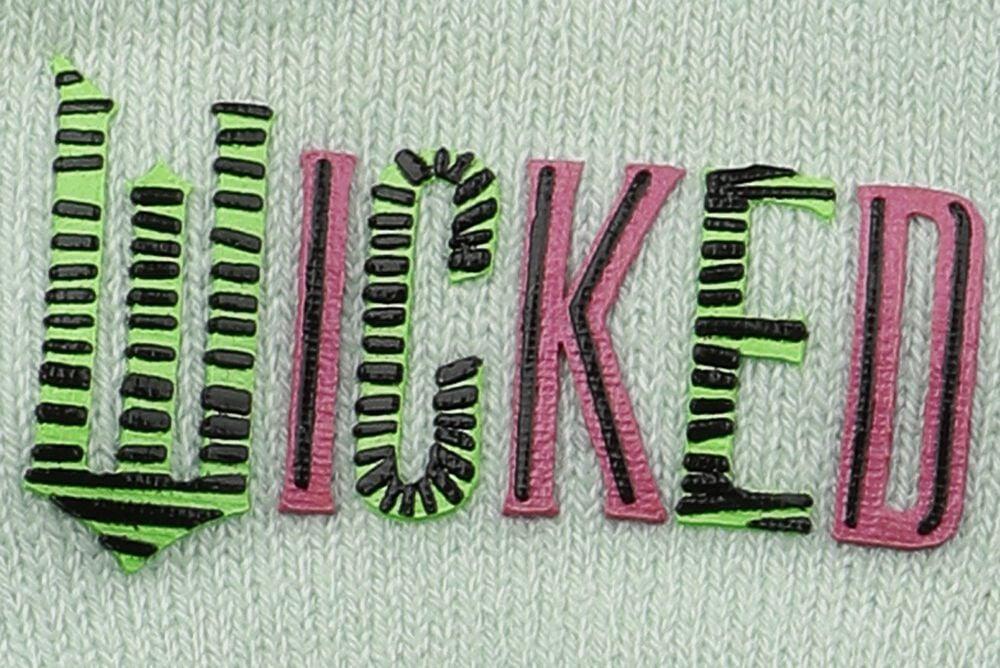 Rock Revival "Logo - Fingerless Gloves" Fingerless Gloves Green By Wicked