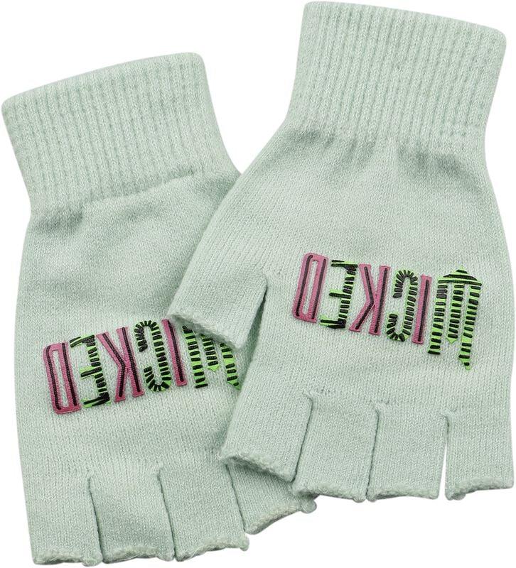 rock revival "Logo - Fingerless Gloves" Fingerless gloves green by Wicked