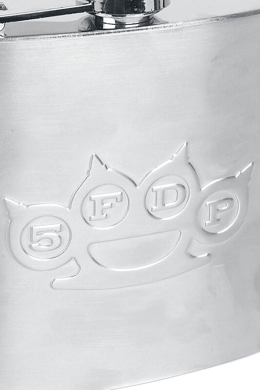 Rock Revival "Logo" Hip Flask Silver-coloured By Five Finger Death Punch