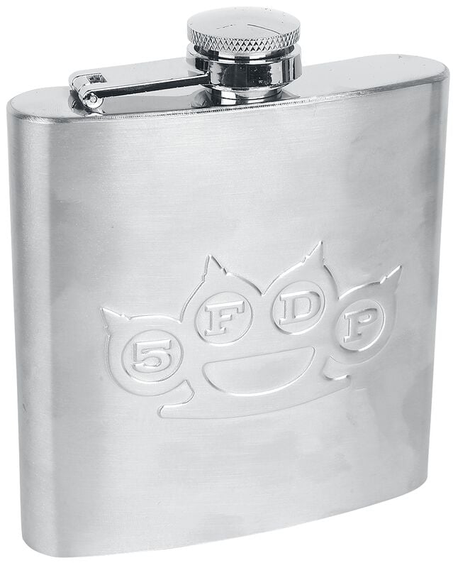 rock revival "Logo" Hip Flask silver-coloured by Five Finger Death Punch