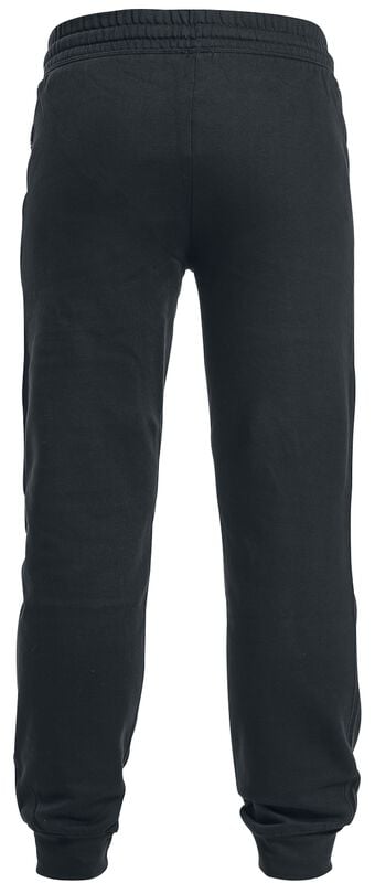 Rock Revival "Logo Large" Tracksuit Trousers Black By Lonsdale London