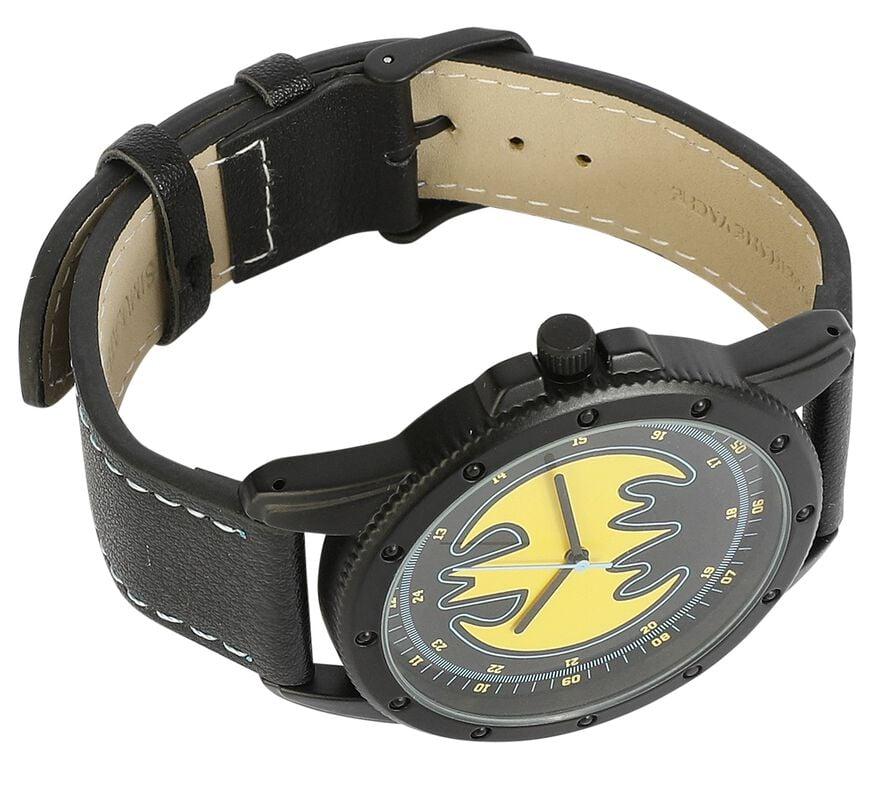 Rock Revival "Logo" Wristwatches Black-yellow By Batman