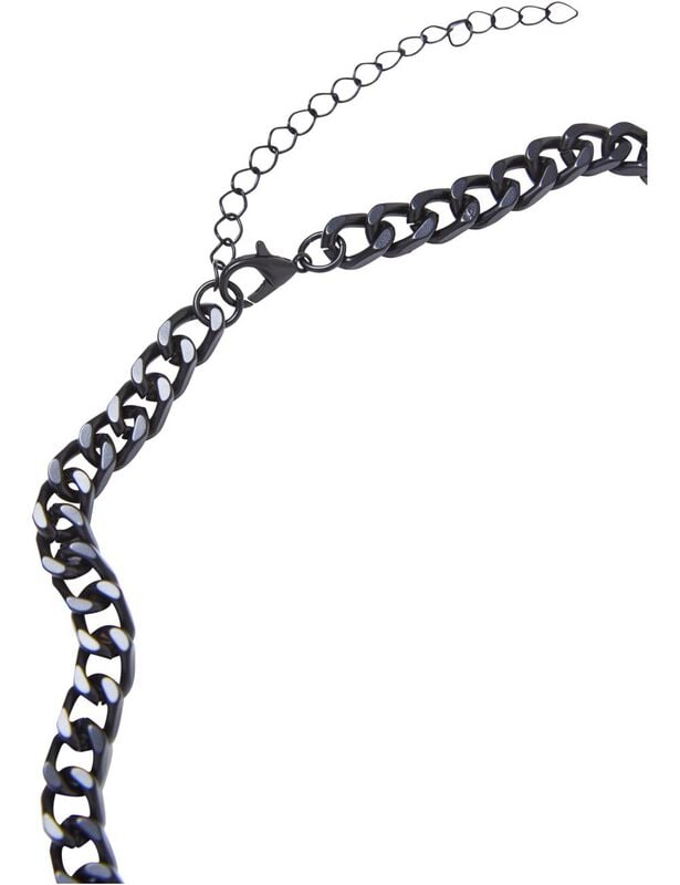 Rock Revival "Long Basic Chain Necklace" Necklace Black By Urban Classics