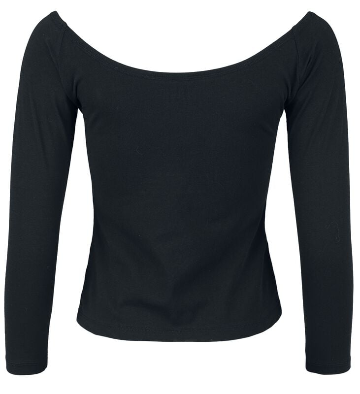 Rock Revival "Long-sleeved Top" Long-sleeve Shirt Black By Black Premium By EMP