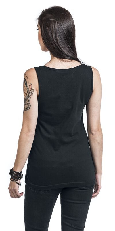 Rock Revival "Longing For Evil" Top Black By Gothicana By EMP