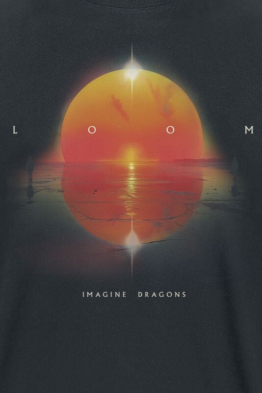Rock Revival "Loom Album Art" T-Shirt Black By Imagine Dragons