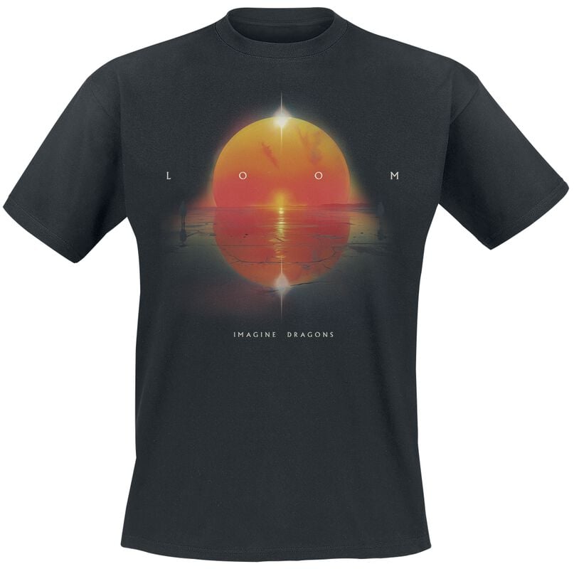 rock revival "Loom Album Art" T-Shirt black by Imagine Dragons