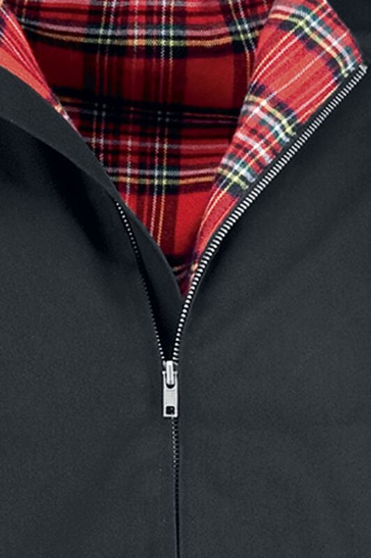 Rock Revival "Lord Canterbury" Bomber Jacket Black By Brandit