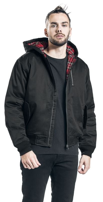 rock revival "Lord Canterbury Hooded Winter" Mid-Season Jackets black by Brandit