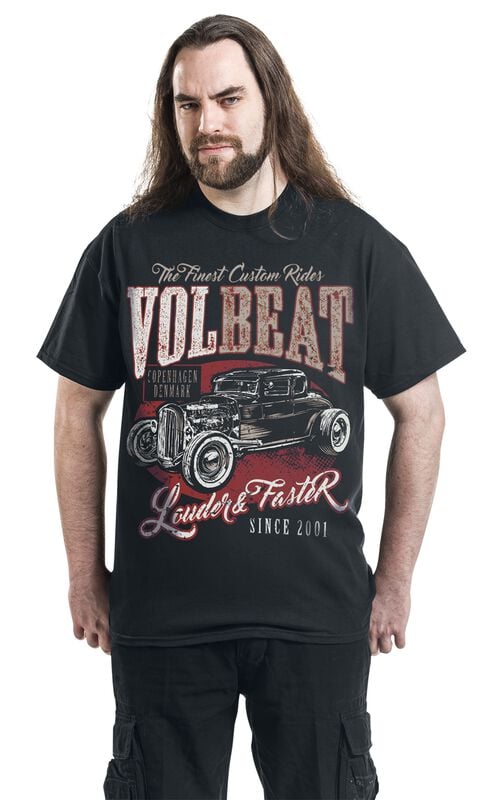 Rock Revival "Louder And Faster" T-Shirt Black By Volbeat
