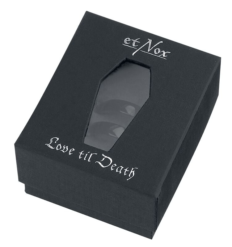 Rock Revival "Love 'Til Death" Ring Black By EtNox Hard And Heavy