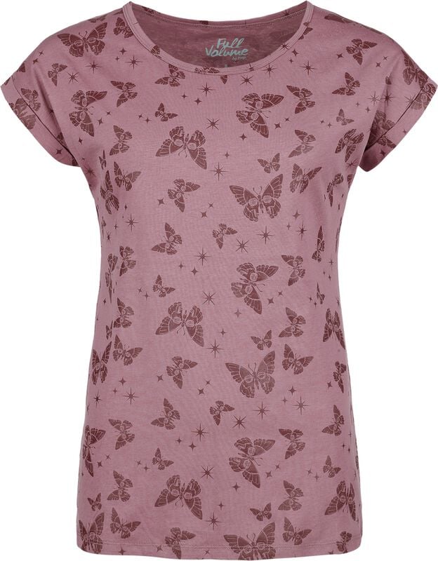 Rock Revival "Lovely Butterfly" T-Shirt Lilac By Full Volume By EMP