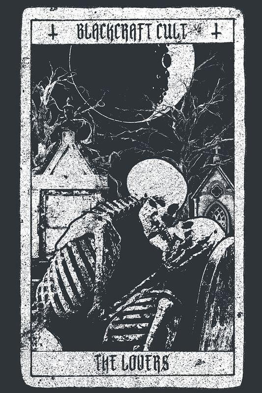 Rock Revival "Lovers Tarot T-shirt" T-Shirt Black By Blackcraft Cult